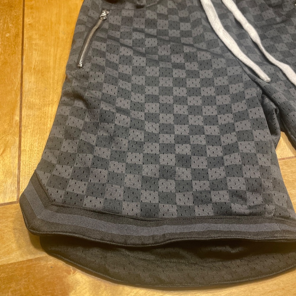 Bascom Projects 1993 Basketball Shorts Checkered … - image 2